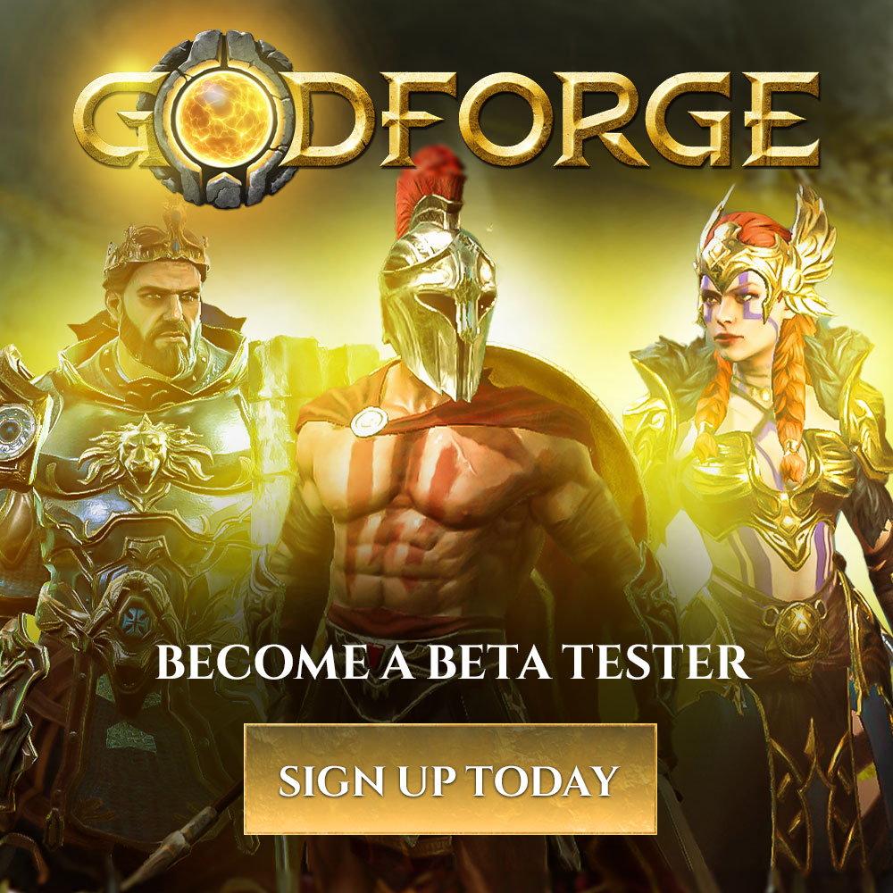 Godforge Beta Test Sign up Today