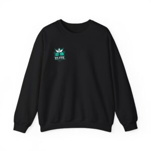 Elite Crown Logo Crewneck Sweatshirt | Gaming Team Emblem